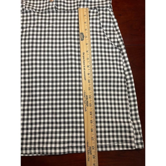 No Boundaries Mini Dress Sz Large 11-13 Gingham Sleeveless Y2k 90s Pockets - Picture 9 of 10
